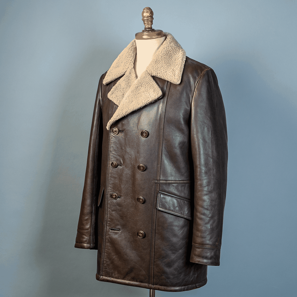 Classic Double‑Breasted Peacoat